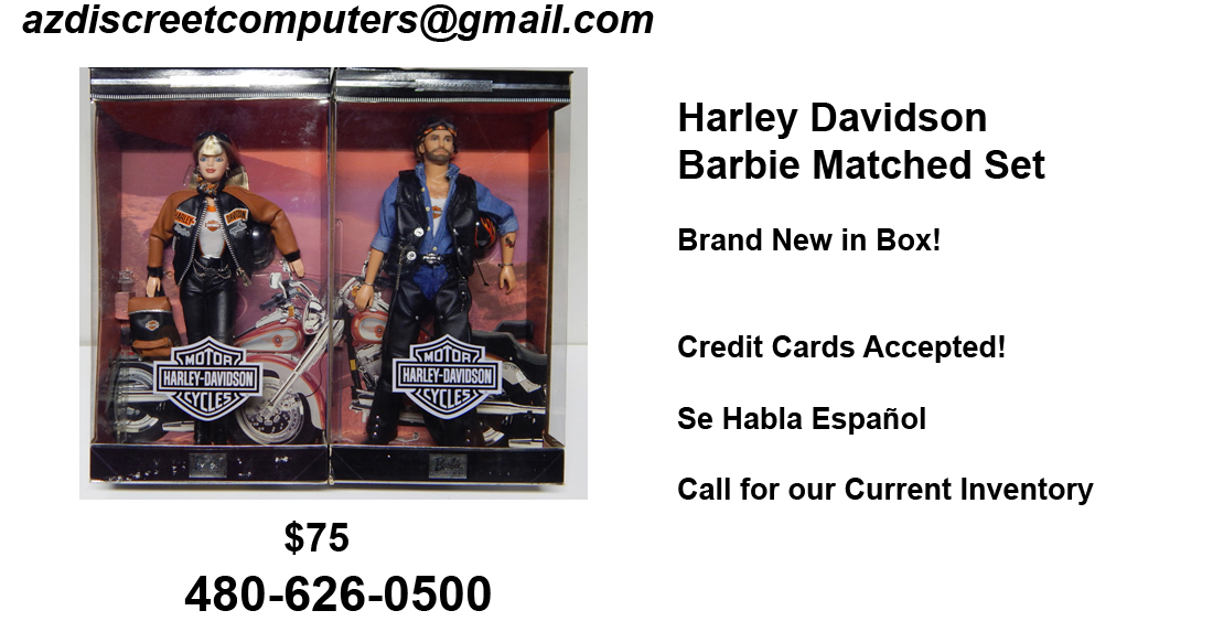 Barbie Harley Set